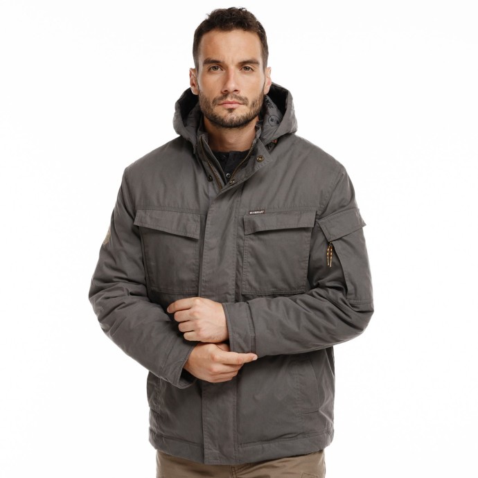 Bushman Jacke Amaruk dark grey XXXL