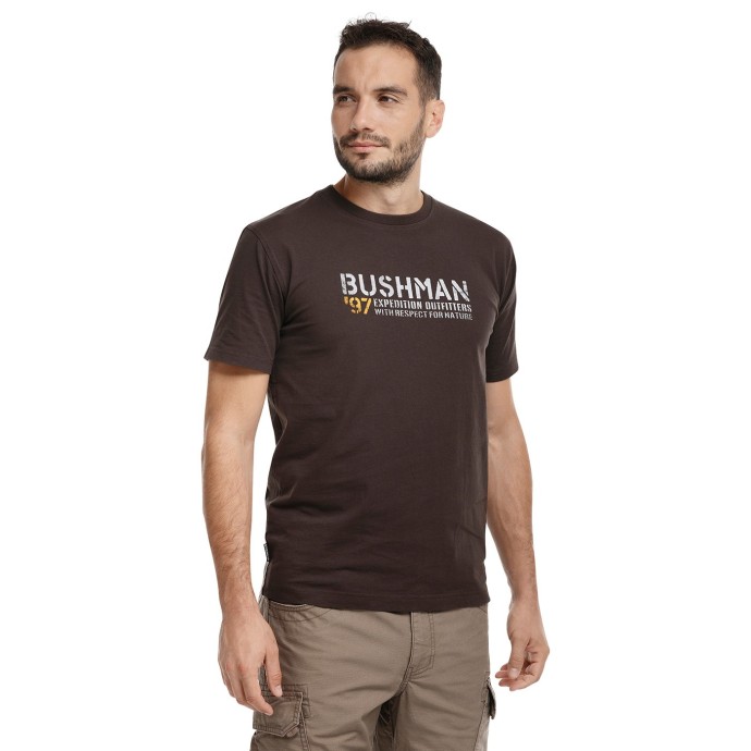 Bushman T-Shirt Voyta dark brown L