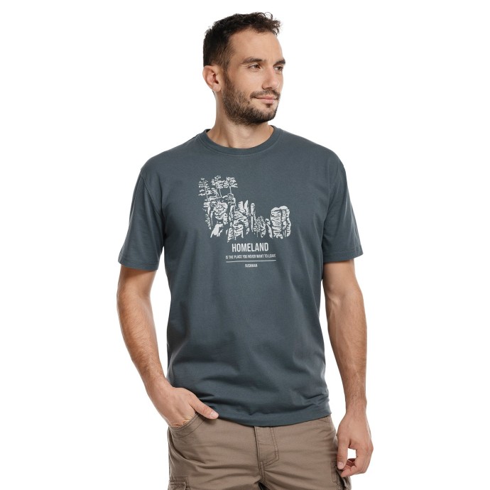 Bushman T-Shirt Voyta petrol M