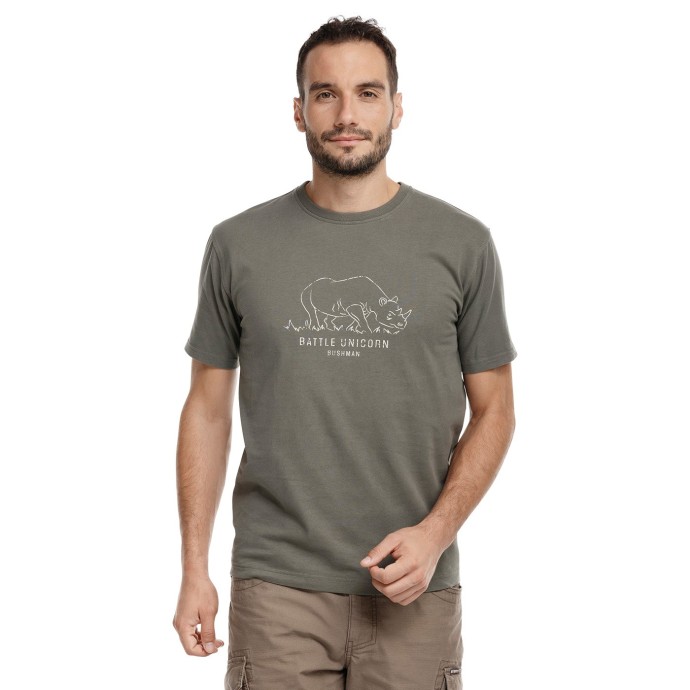 Bushman T-Shirt Isaac green L