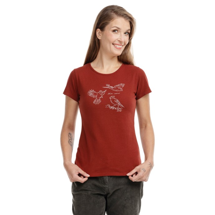 Bushman T-Shirt Mari burgundy L