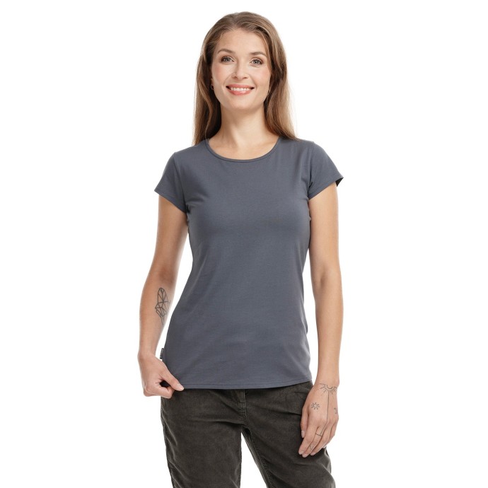 Bushman T-Shirt Natalie V dark grey S