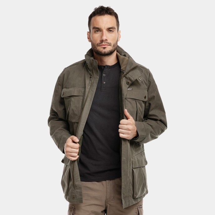 Bushman Jacke 3in1 Wolf Pro dark khaki M