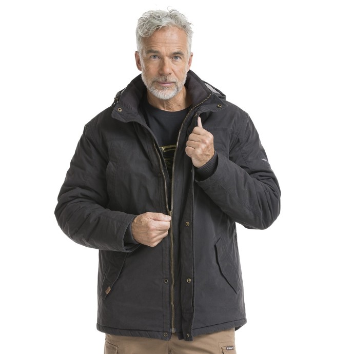 Bushman Jacke Nansen dark grey L