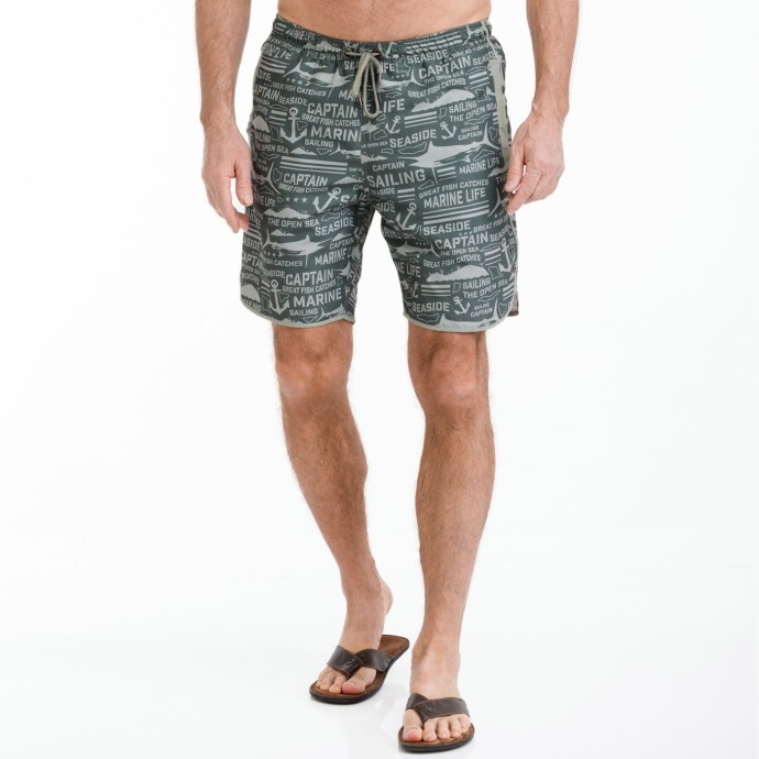 Bushman Badeshorts Gao green L