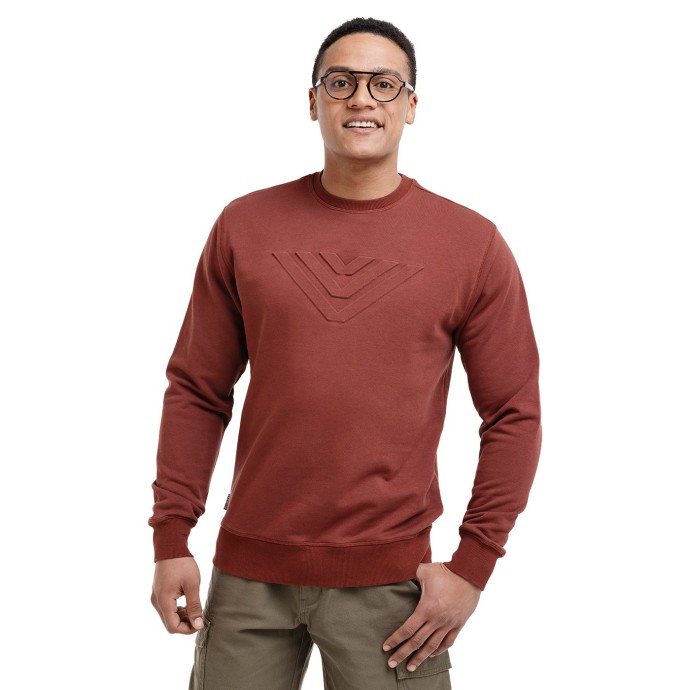 bushman herren Sweatshirt burgund