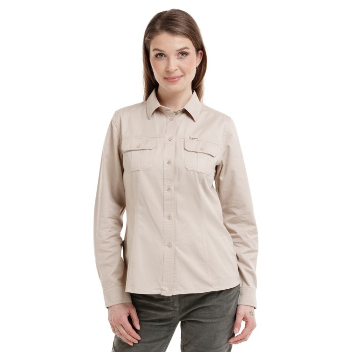 bushman damen Expeditionshemd beige