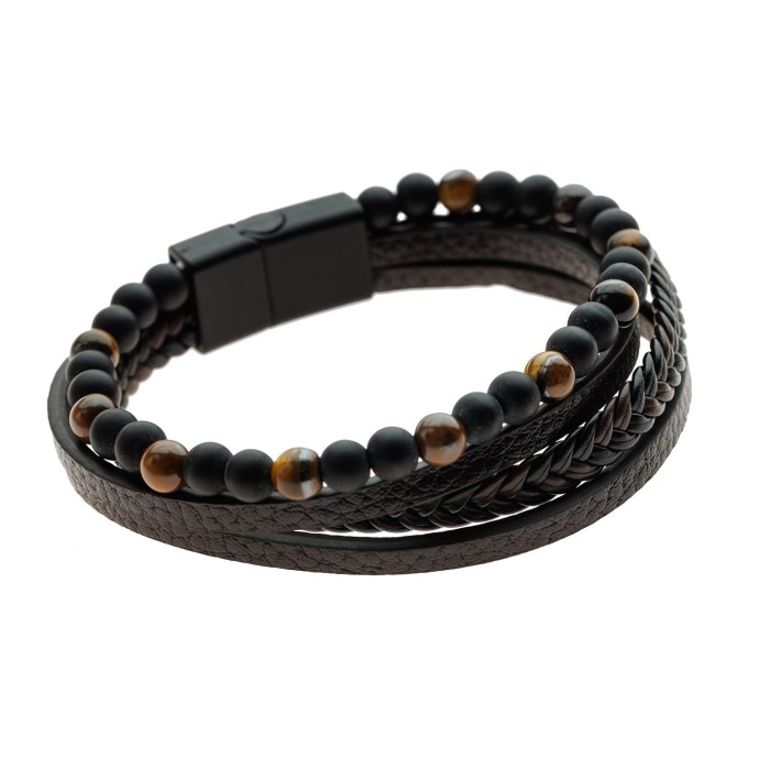 bushman damen und herren Armband schwarz