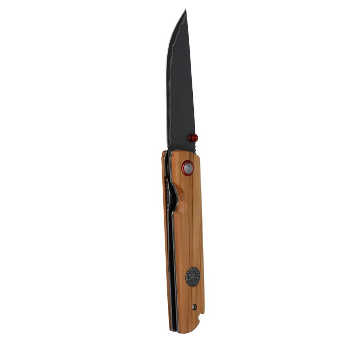 bushman Klappmesser aus hochwertigem japanischem Stahl braun