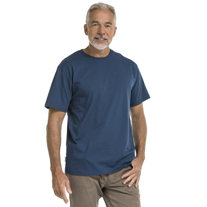 bushman Herren-T-Shirt aus Baumwolle mit Rundhalsausschnitt dunkelblue