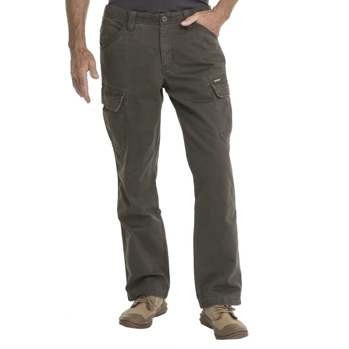 bushman herren Cargohosen dunkelbraun