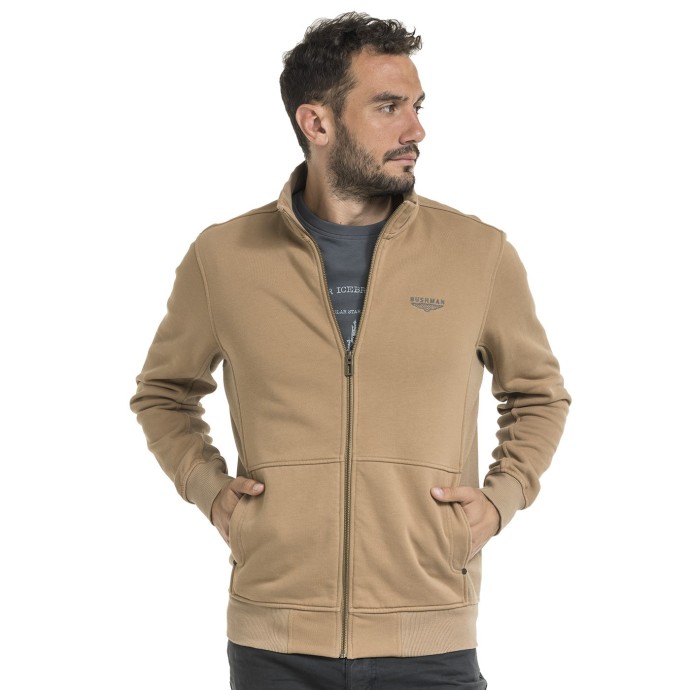 bushman herren Sweatshirt camel