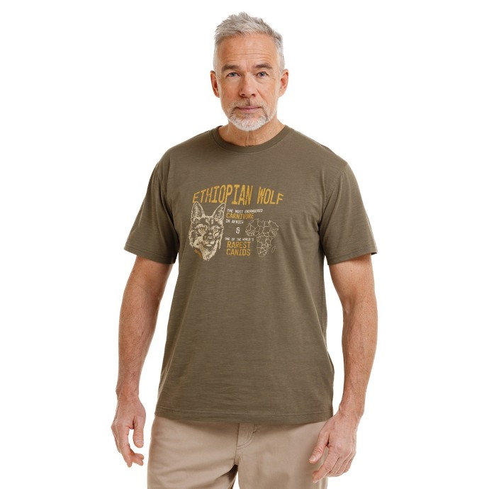 Bushman Herren-T-Shirt KAY, khaki