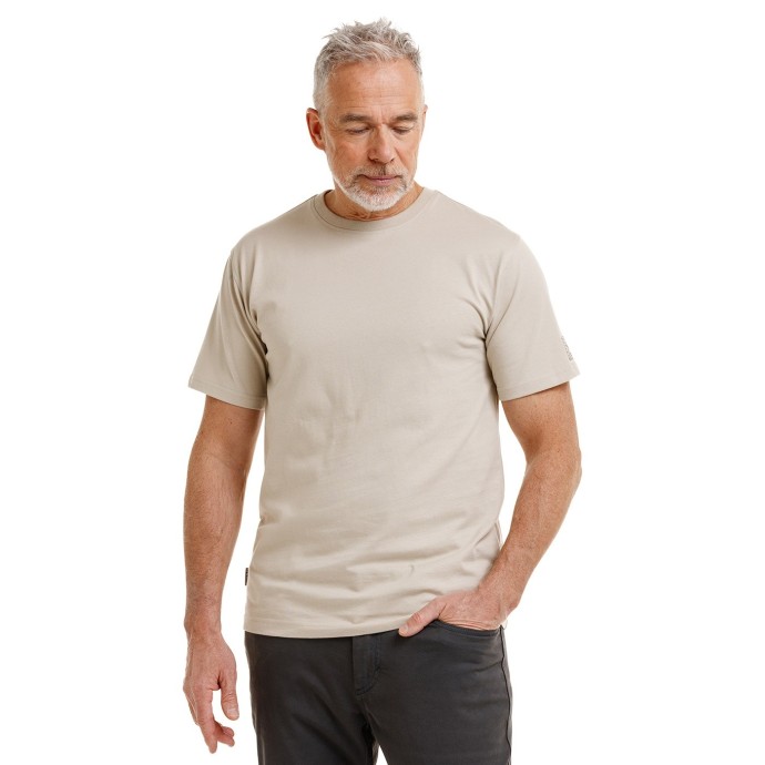 Bushman Herren-T-Shirt LAMIN, beige