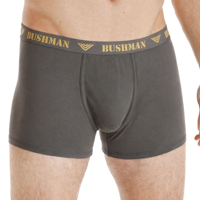 Bushman Herren-Boxershorts EDWARD II, dunkelgrau