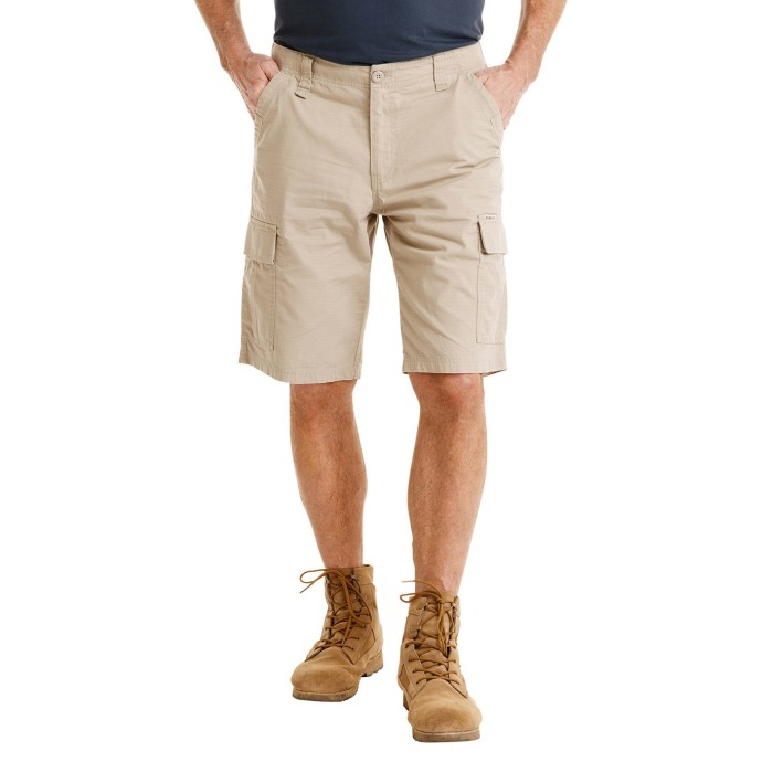Bushman Herren-Cargoshorts CRESTON II, steinfarben