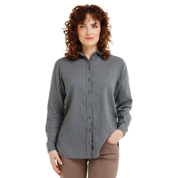 Bushman Damenhemd FATIMA, marineblau