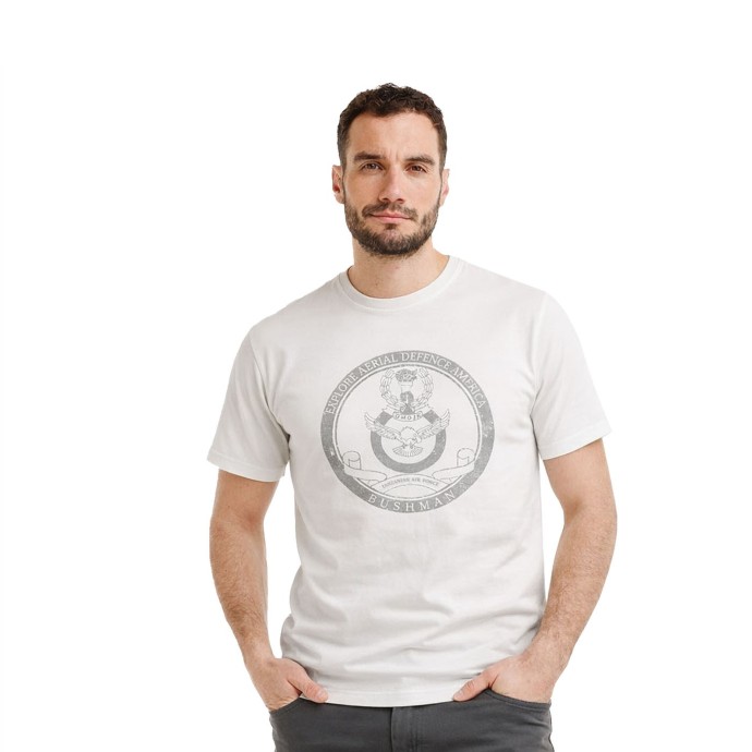 Bushman Herren-T-Shirt MOOR, weiß