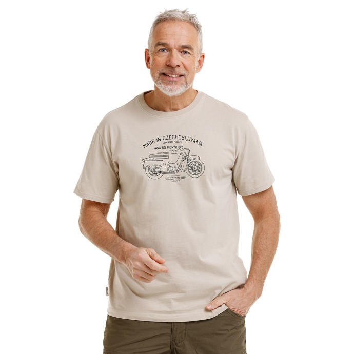 Bushman Herren T-Shirt Legend Jawa 20, beige