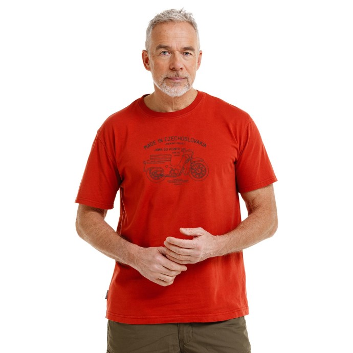 Bushman Herren T-Shirt Legend Jawa 20, terracotta