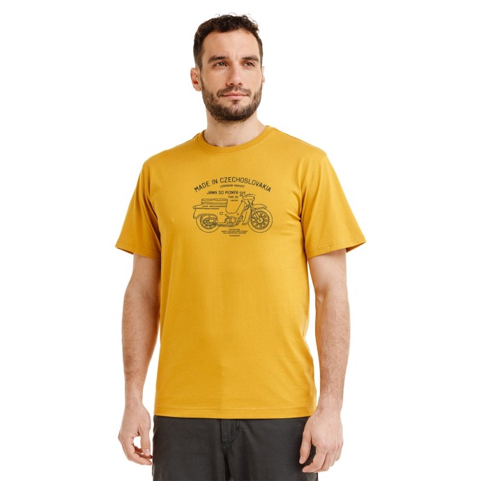 Bushman Herren T-Shirt Legend Jawa 20, gelb