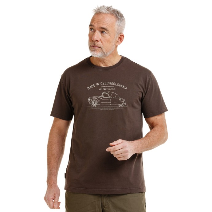 Bushman Herren T-Shirt Legend Velorex, dunkelbraun