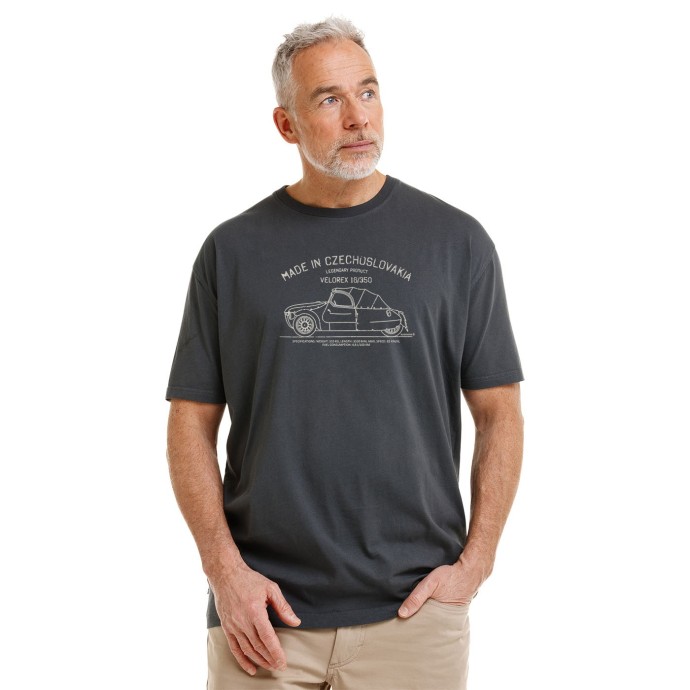 Bushman Herren T-Shirt Legend Velorex, dunkelgrau