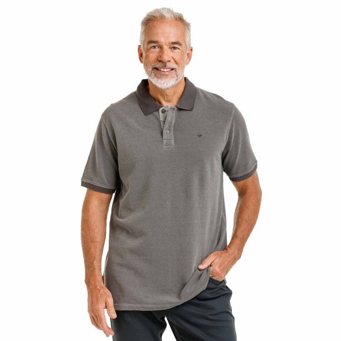 BUSHMAN Herren Poloshirt Hamis, grau