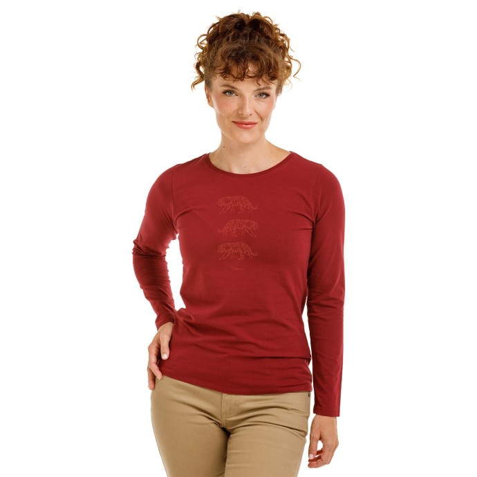 BUSHMAN Damen-Shirt Quany, Bordeaux