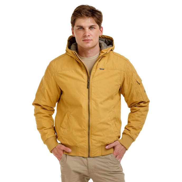 BUSHMAN Herren-Winterjacke Ness, gelb