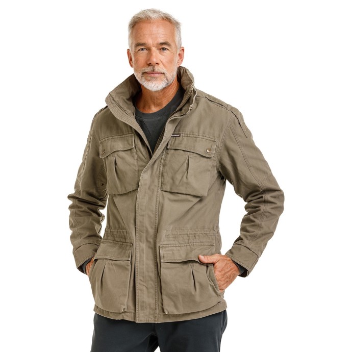 BUSHMAN Herren-Übergangsjacke Wolf II, khaki