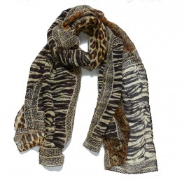 Tuch Animals yellow