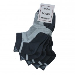 Socken Short Set 2,5 dark grey