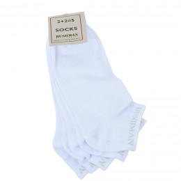 Socken Flat Set 2,5 white