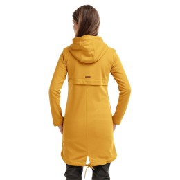 bushman damen verlängerte Sweatshirt gelb