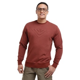 bushman herren Sweatshirt burgund
