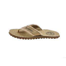 Bushman herren bequeme Flip-Flops sandbraun