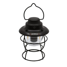 Bushman Retro-Taschenlampe schwarz