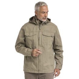 bushman herren jacke brown