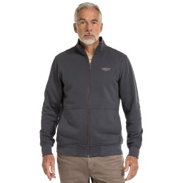 bushman herren Sweatshirt dunkelgrau