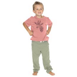 Bushman bedrucktes Kinder-T-Shirt Altrosa
