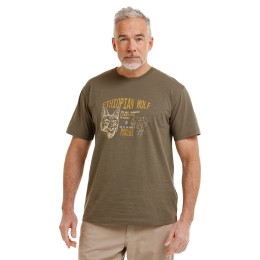Bushman Herren-T-Shirt KAY, khaki