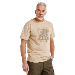 Bushman Herren-T-Shirt KAY, sandfarben