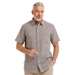 Bushman Herren-Hemd KWAME, braun