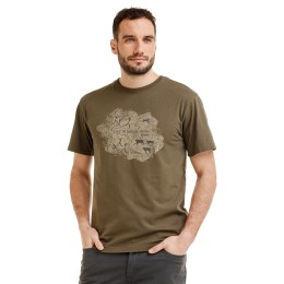 Bushman Herren-T-Shirt CARAM, khaki