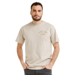 Bushman Herren-T-Shirt WAMUKOT, beige