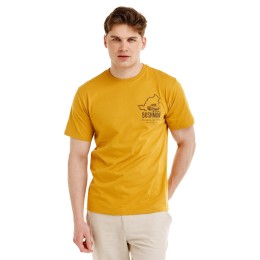 Bushman Herren-T-Shirt WAMUKOT, gelb
