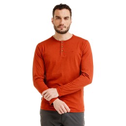 Bushman Herren-T-Shirt NACAR, terracotta
