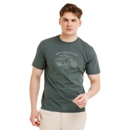 Bushman Herren T-Shirt Legend Jawa 20, dunkelgrün