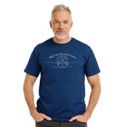 Bushman Herren T-Shirt Legend L-200, dunkelblau
